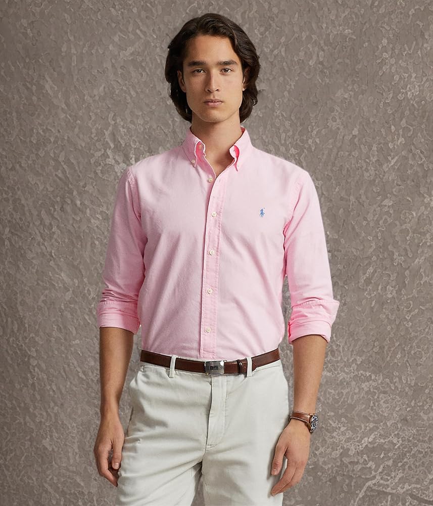 ★★POLO RALPH LAUREN★★ Classic fit garment dye oxford shi Polo Ralph Lauren Garment-Dyed Oxford Shirt - All Fits