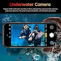 Vista 6 de 16 Ultra 32+1TB Rugged Armor Unlocked Cell Phone,Smartphone 6.99" HD Screen Android 15 Battery 22000mAh AI Unlocked Phone,Face ID/Fingerprint