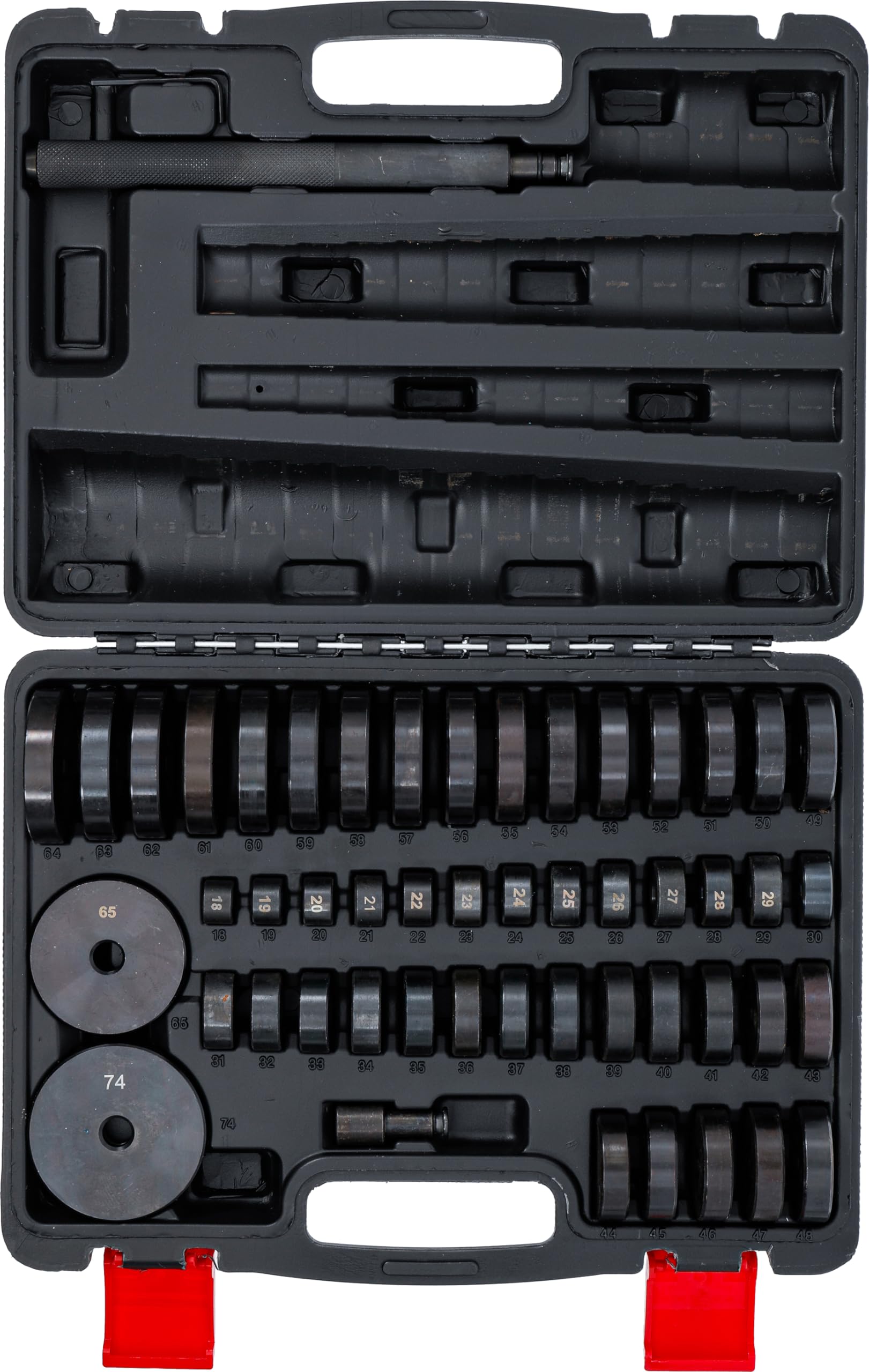 BGS Diy 98467 | Juego de pastillas para montaje de rodamientos | 52 piezas