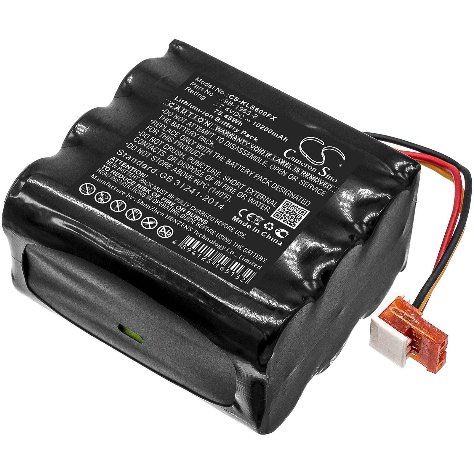 Estry Battery Replacement for Koehler Lighthawk 600 Lumens Lighthawk Gen II LED Lighthawk 600 9B-1963-2