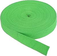 Vista 68 de PATIKIL Cinta de sarga de algodón de 1 pulgada, 50 yardas, cinta de algodón, cinta de encuadernación al bies, cinta de espiga para costura, Verde
