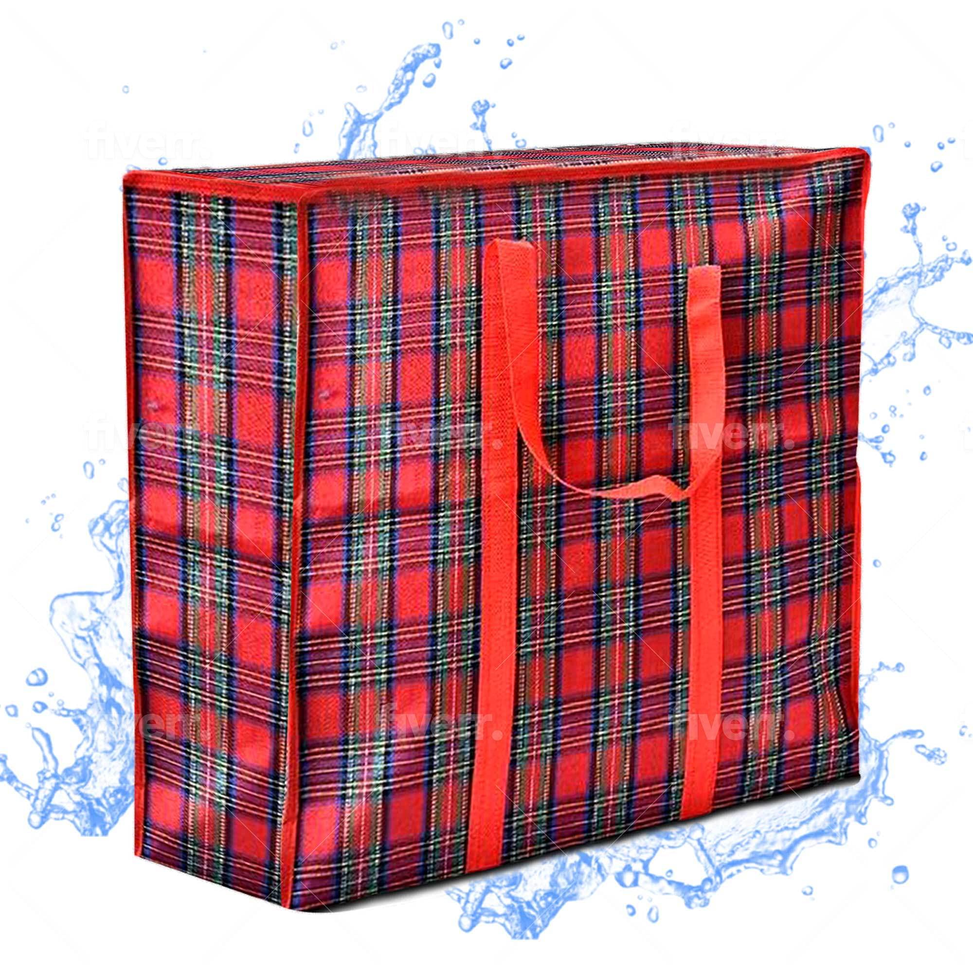 Buy REUSABLE 190GSM HEAVY DUTY STURDY JUMBO Extra Large Storage Bag