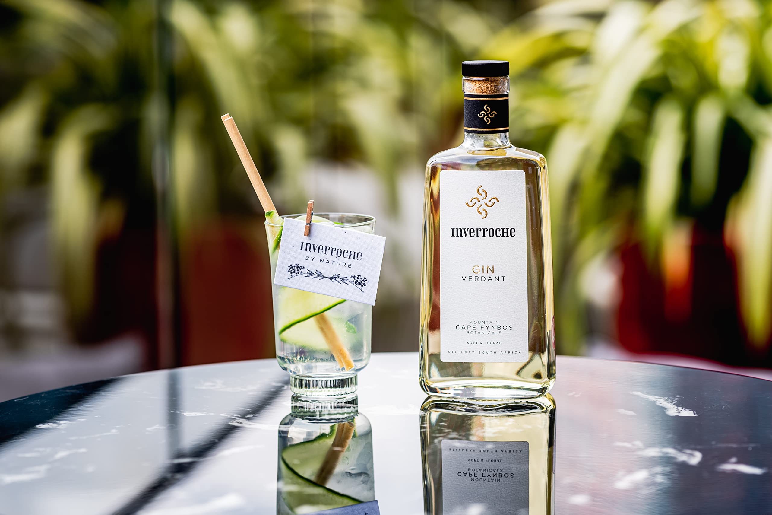 Inverroche Verdant Gin, Botanica Fynbos del Capo Occidentale con Fiori di Sambuco, vol 43%, 70 CL