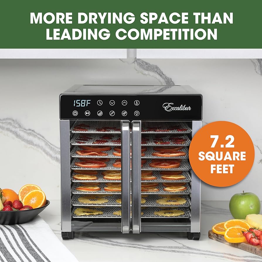 Amazon.com: Excalibur Food Dehydrator 8-Tray for Jerky