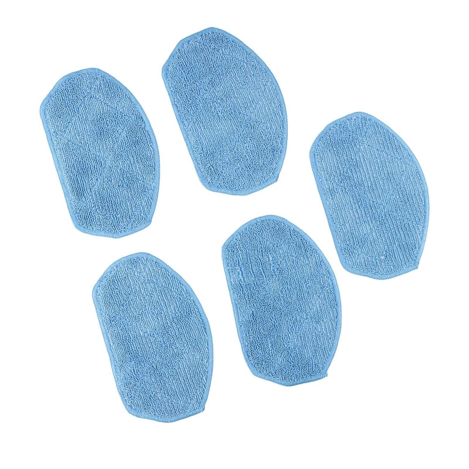 Paño de microfibra para repuesto VCR04W Robot para aspiradora, para almohadillas de limpieza suaves y reutilizables, paquete de 5