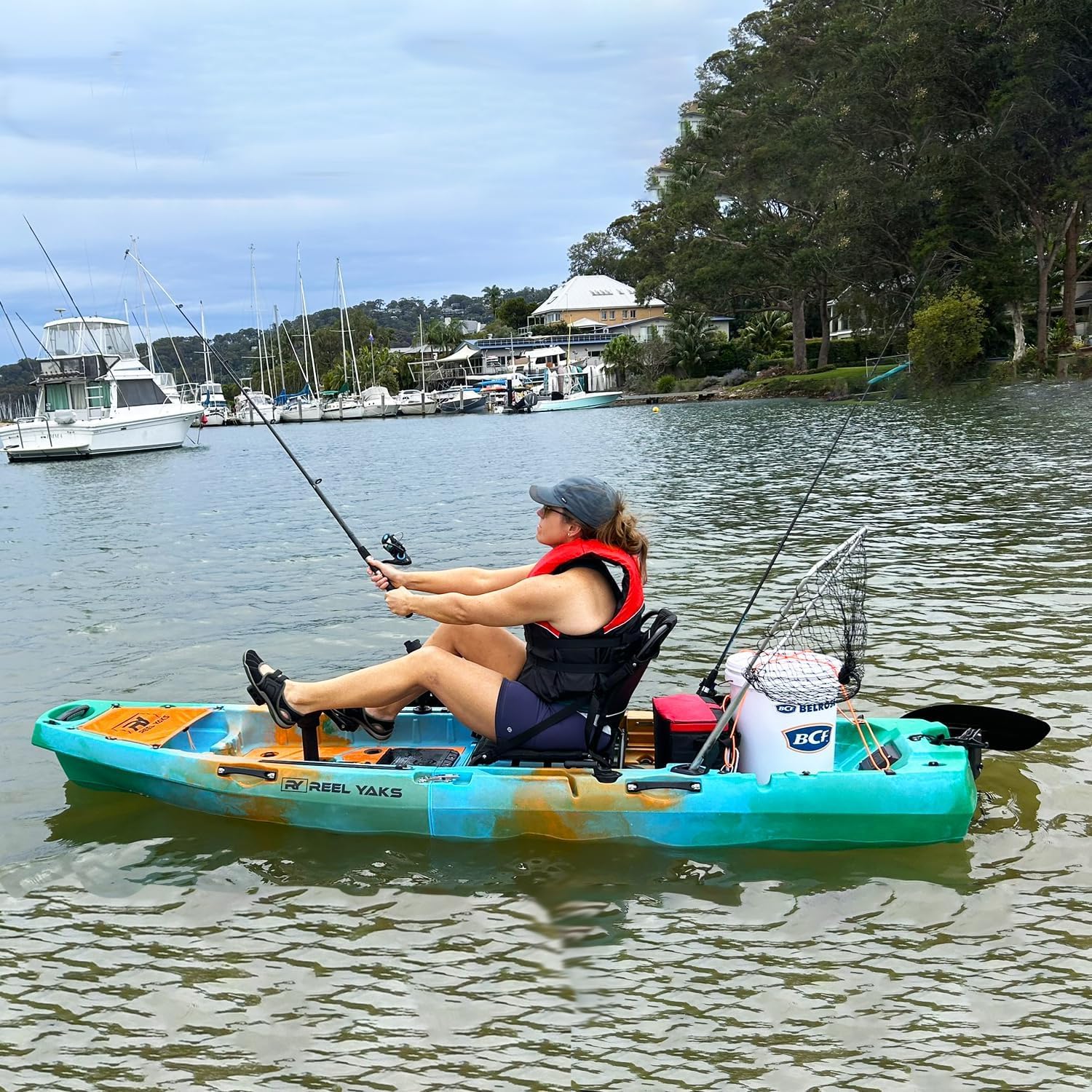 Amazon.co.jp: Reel Yaks 10フィート レーダーフィンドライブ