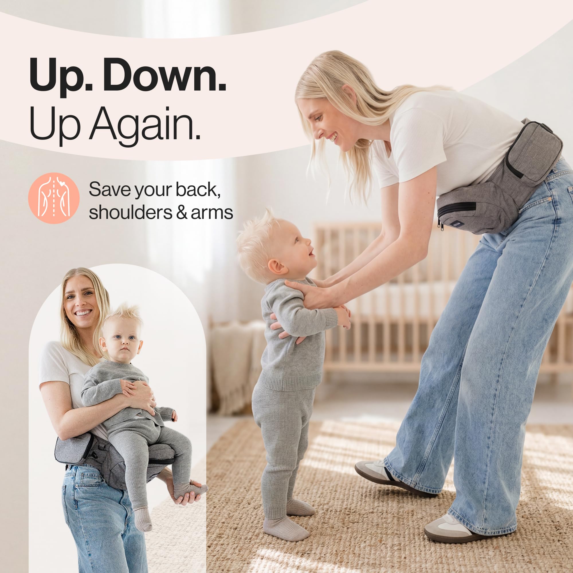 Amazon.com: Tushbaby Original Hip Seat Baby Carrier for Babies