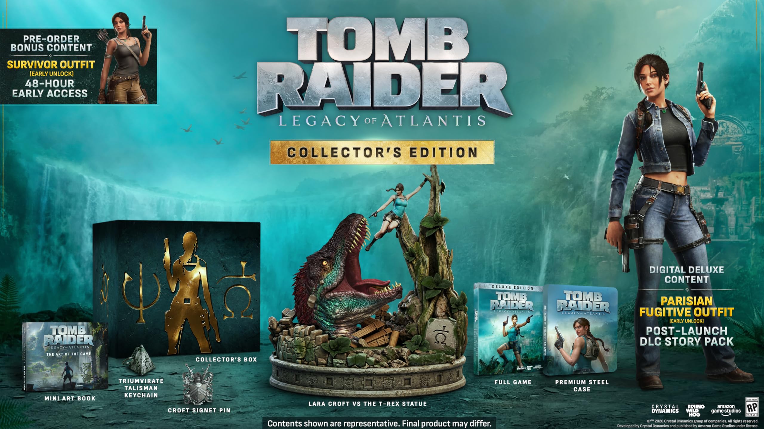 Tomb Raider : Legacy of Atlantis – Collector’s Edition - PS5