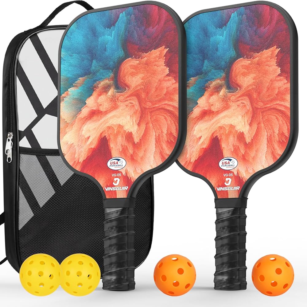 Amazon | USAPA承認 ピックルボールパドル 2個セット 軽量