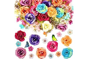 YGAOHF Mini Silk Flowers for Crafts