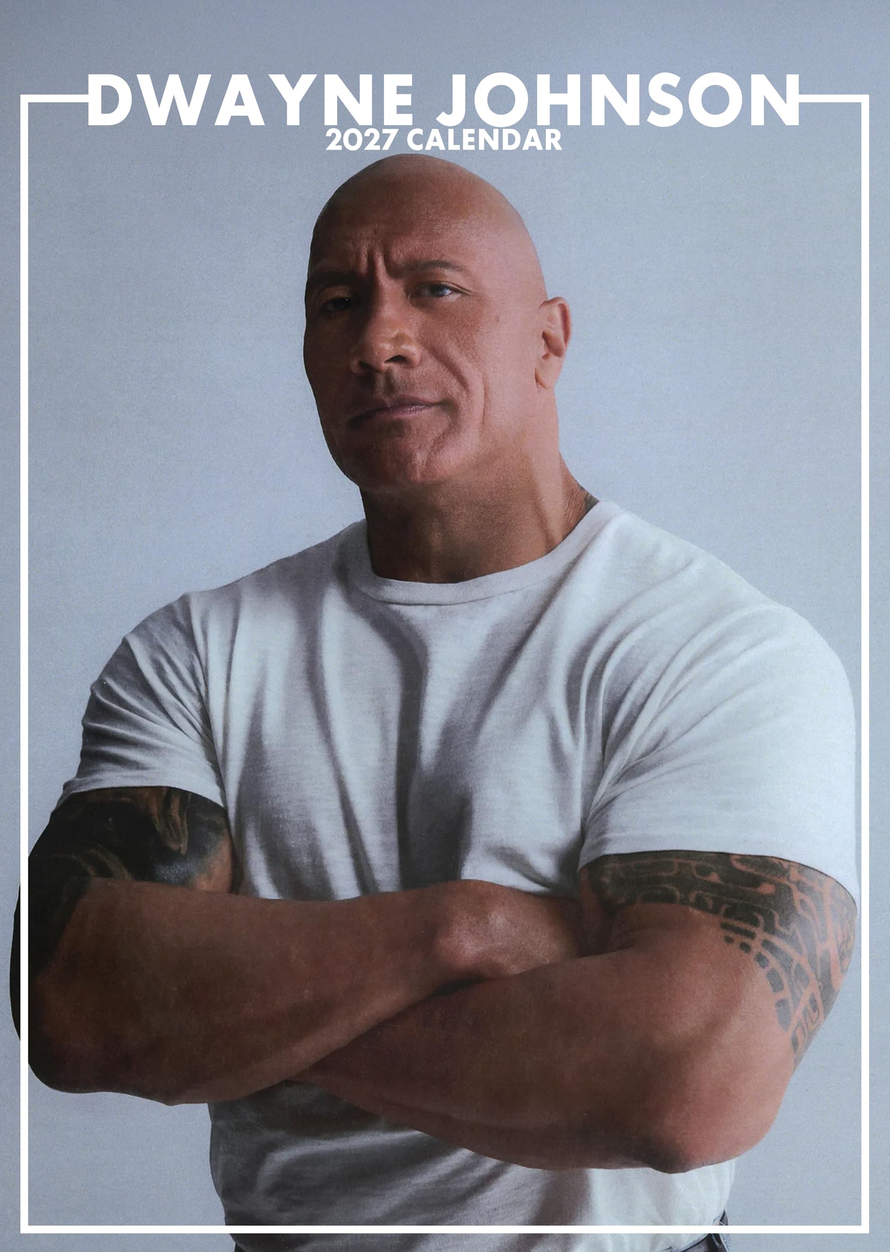 Dwayne Johnson - A3 Calendar 2027