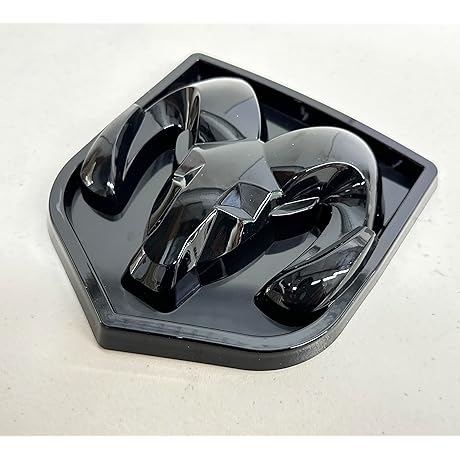 Blacked Out RAM 1500 Emblem with Style and Durability