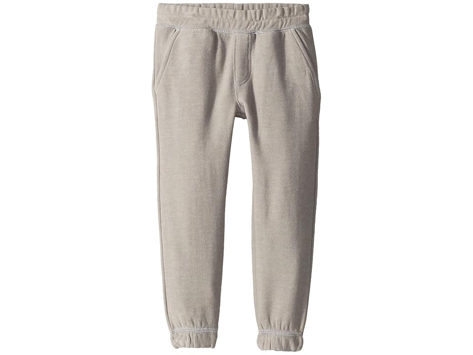

Chaser Kids Extra Soft Cozy Knit Lounge Jogger w/ Front Pockets (Toddler/Little Kids) (Platinum) Boy's Casual Pants, Silver
