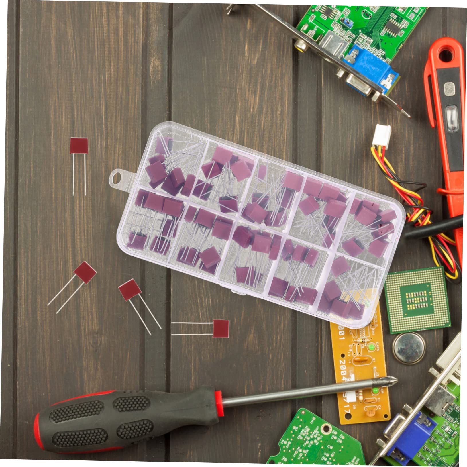 SHINEOFI 3 Set Fusibili Lenti Fusibili Ampere Variabili Confezione da Resistente per Elettrici e Automotive