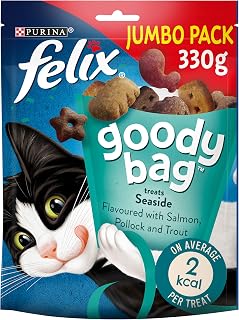 Felix Goody Bag Seaside Mix Cat Treats 5x330g