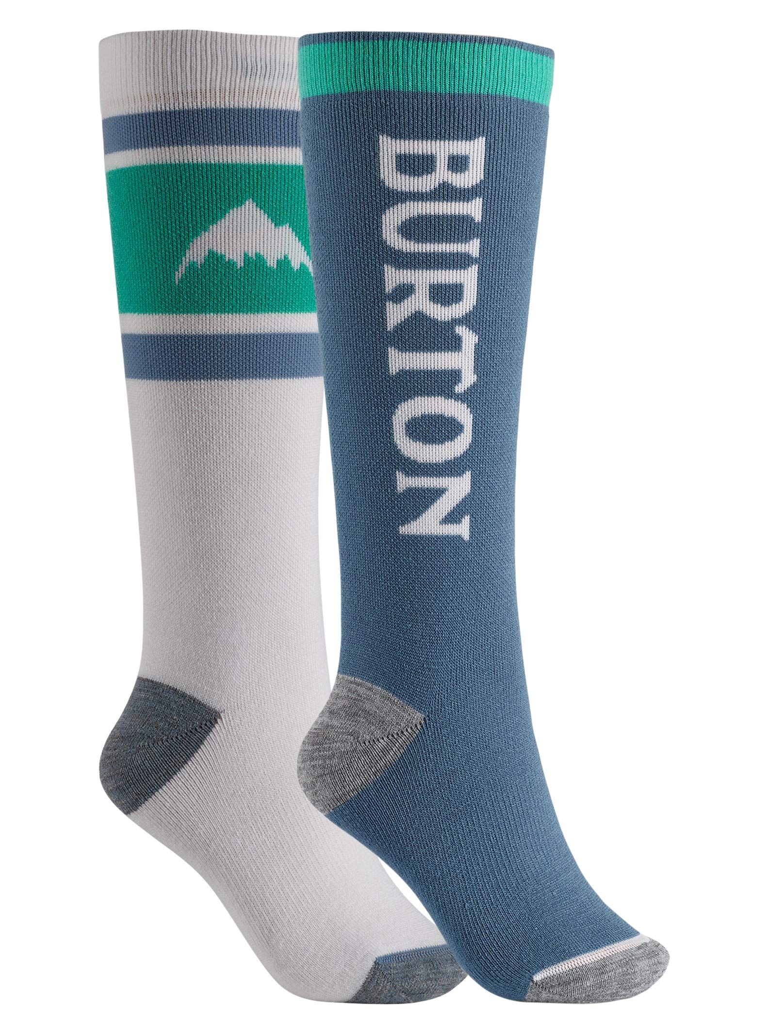 Burton Women's Weekend Midweight Ski/Snowboard Sock 2-Pack