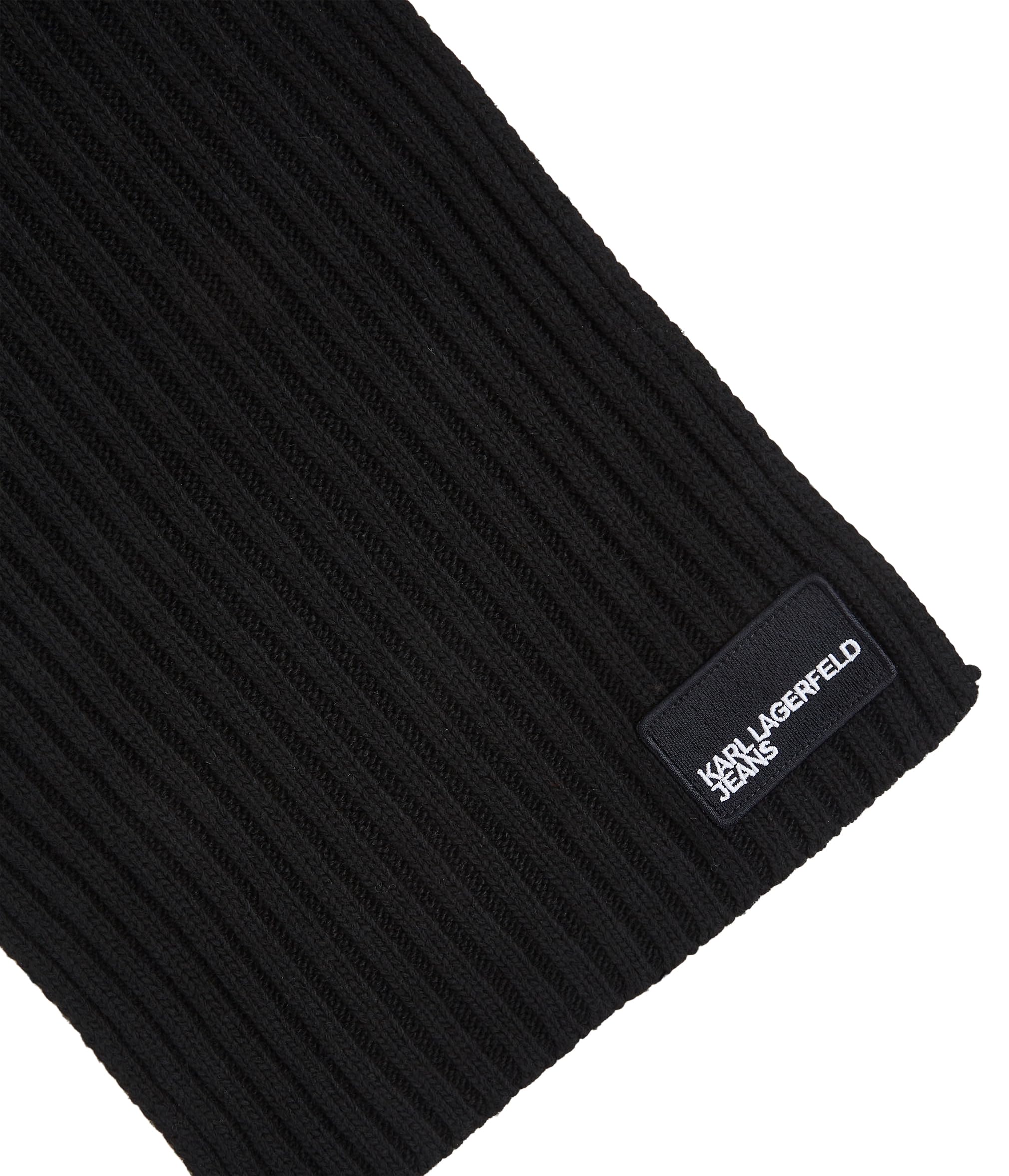 KARL LAGERFELD JEANS Herren Patch Logo Scarf