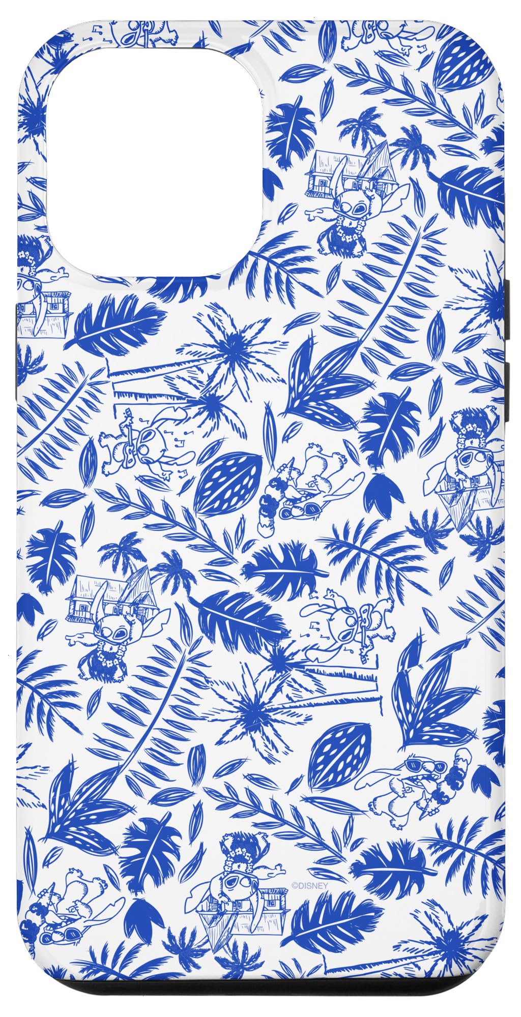 Accessoire iPhone 12 Pro Max Stitch antichoc motif feuillage tropical - 4