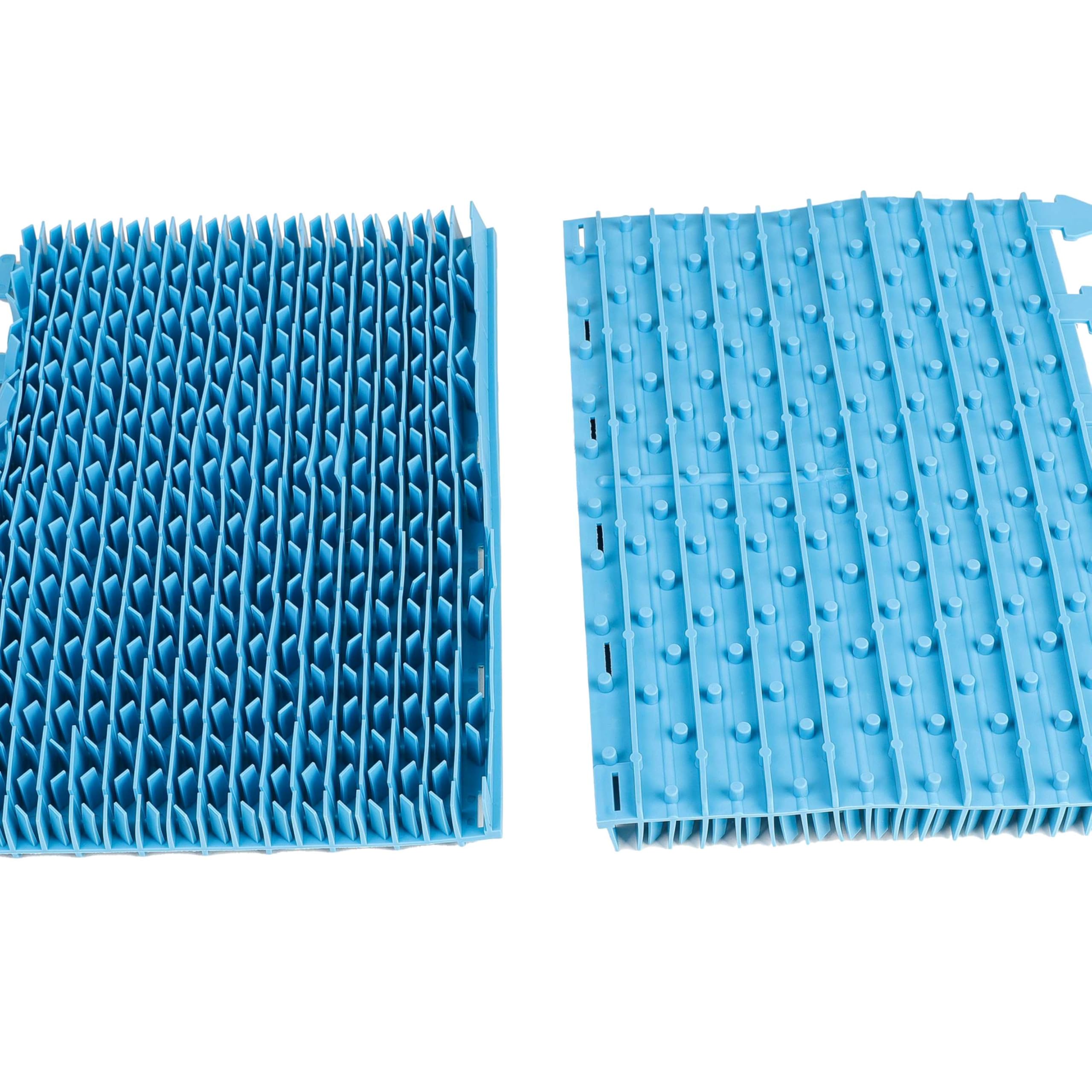vhbw 2X Cepillo Compatible con Zodiac Voyager, Sweepy Free, Indigo Robot, Aspirador de Piscina - De Caucho, 30,5 x 24,4 x 5,8 cm