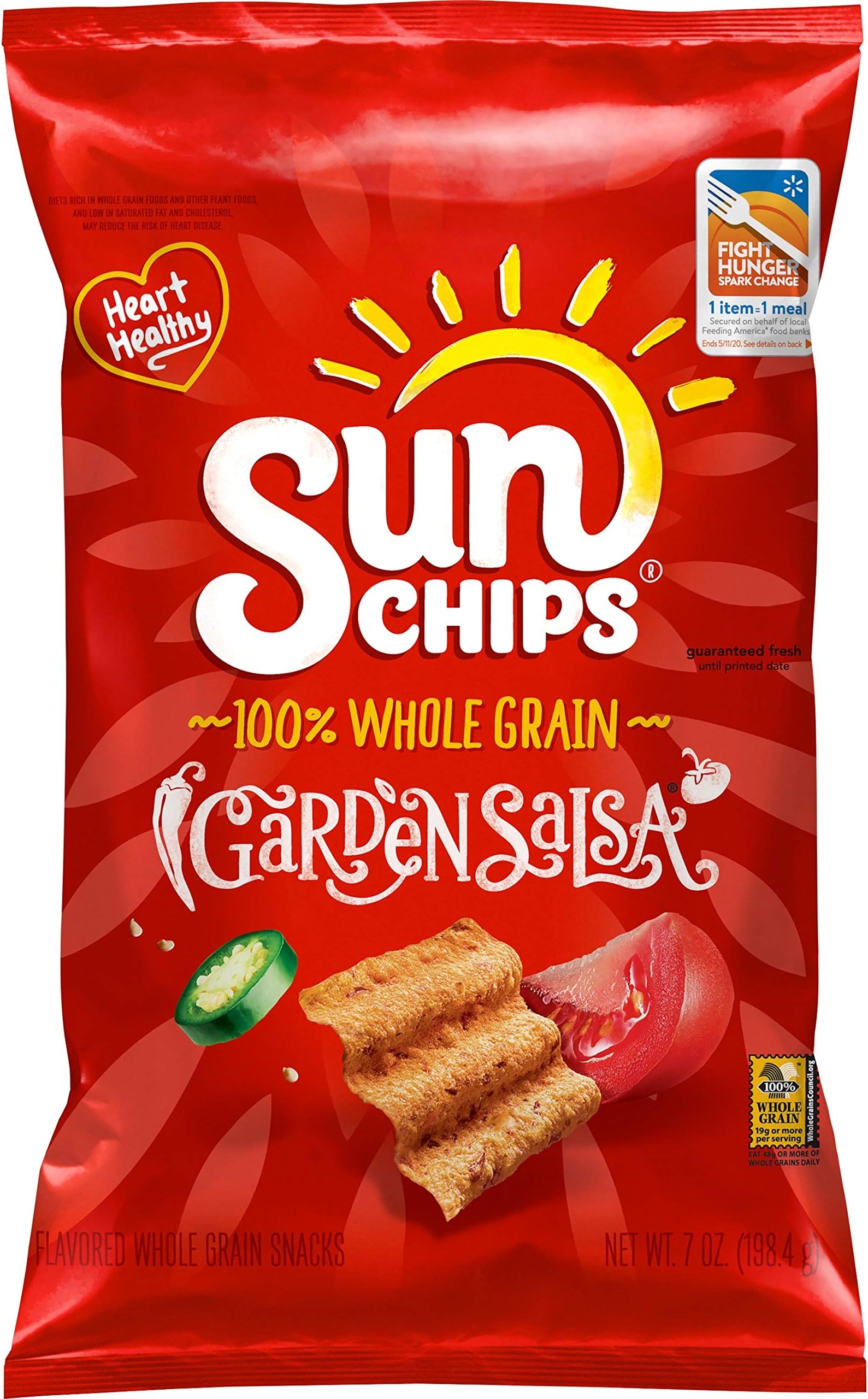 Amazon.com: SunChips Garden Salsa Flavored Multigrain Snacks, 7 Ounce