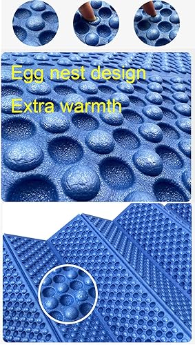 Miniatura 3 de AXUYU Almohadilla plegable de espuma de célula cerrada, alfombrilla ultraligera para dormir, almohadillas de tienda de campaña para mochileros,