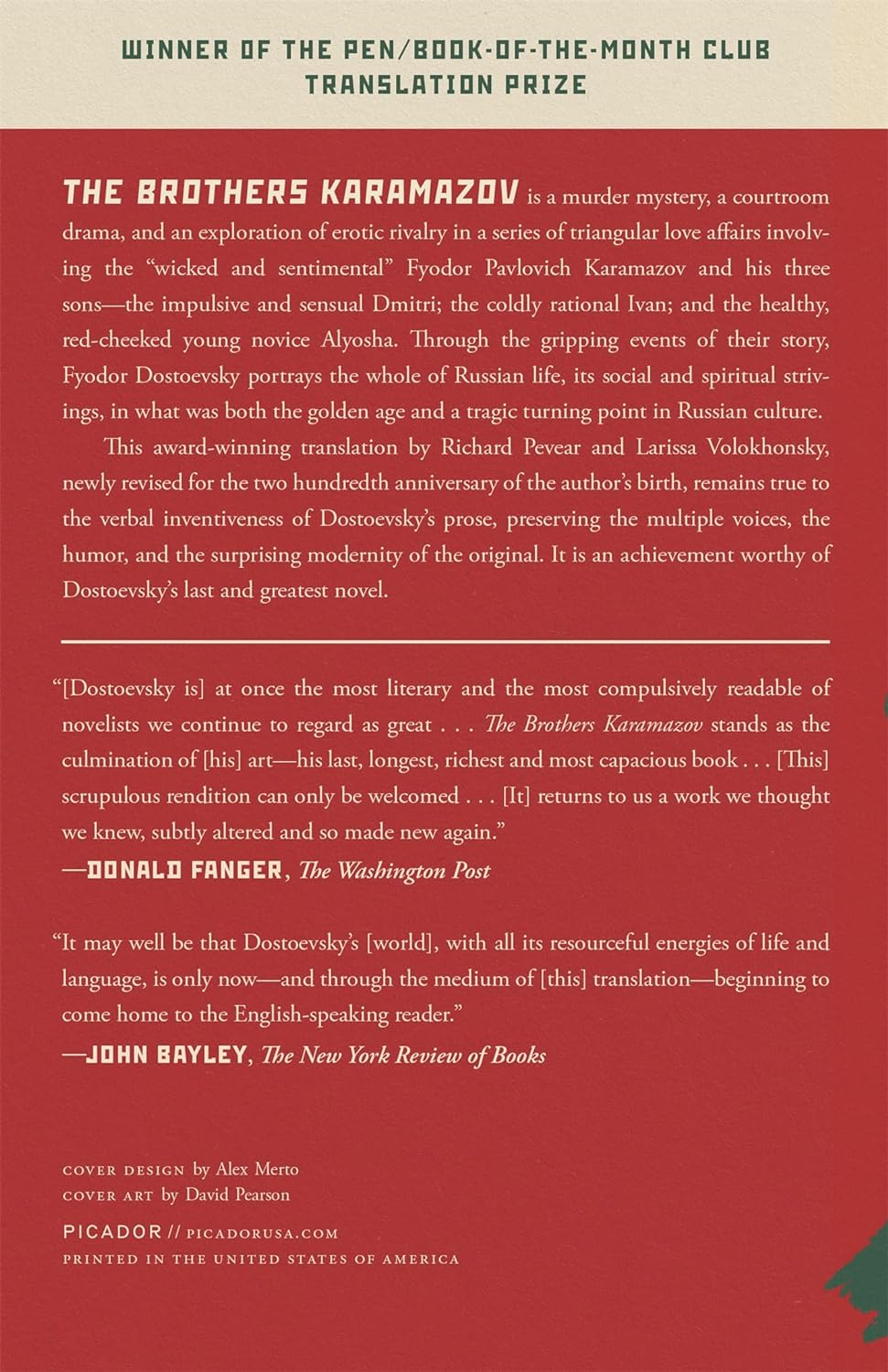 The Brothers Karamazov: Bicentennial Edition - Image 2