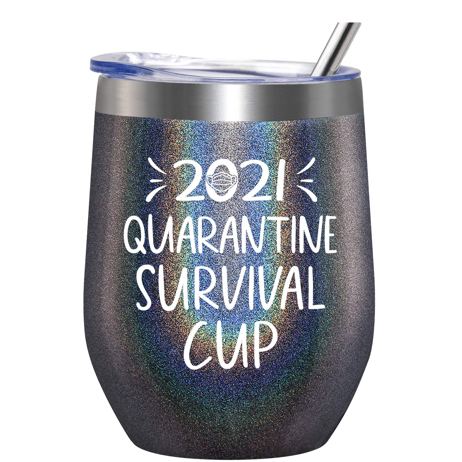 Buy 2021 Quarantine Survival Cup Gifts for Women, Men, Friend, Sister