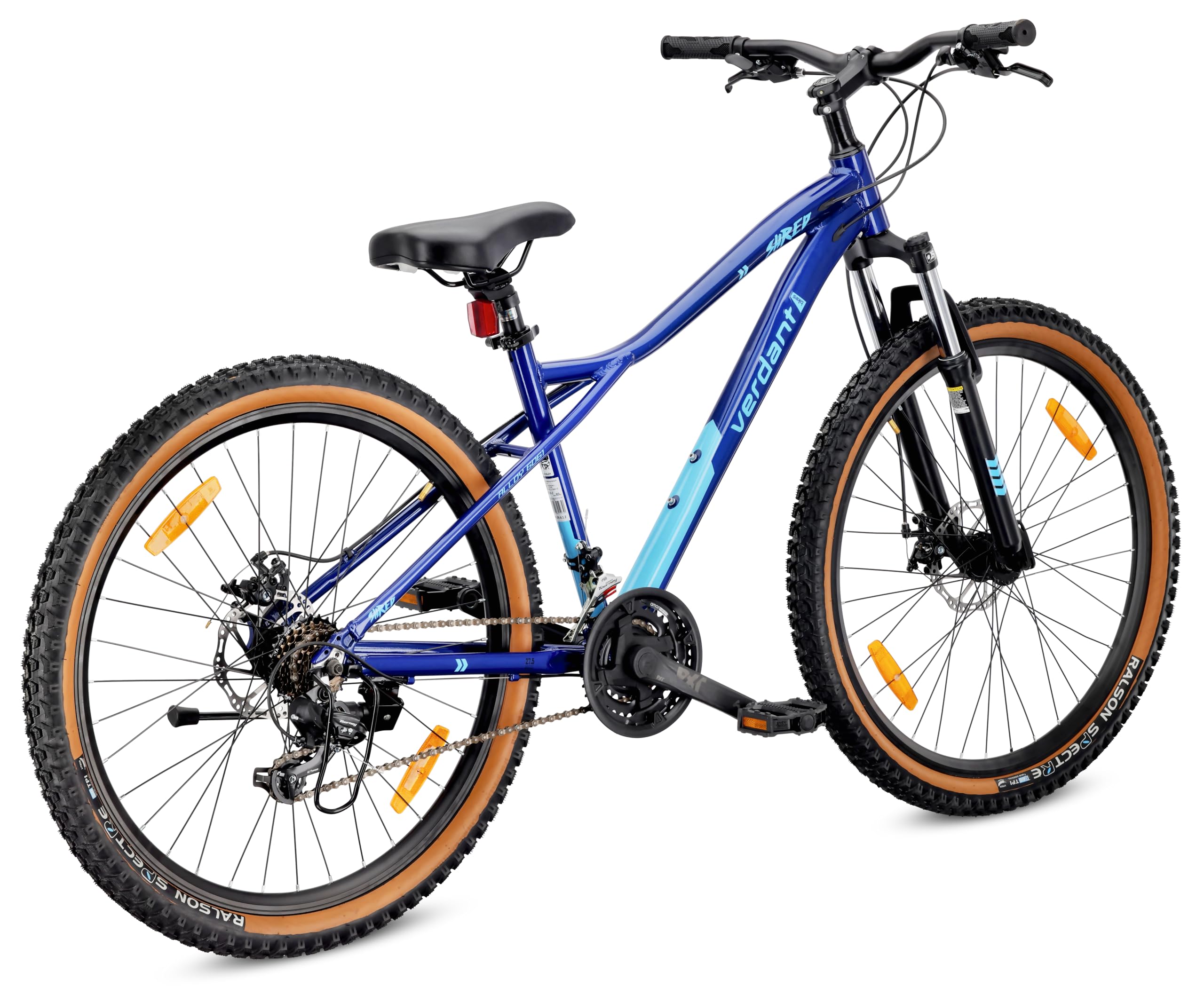 sun baby Verdant Shred VTT 29 27.5 Pouces pour Femmes et Hommes, léger Vélo Tout Terrain 29" 27.5" - Cadre en Aluminium, Freins à Disque, Vitesses