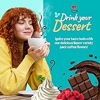 Vista 23 de Smart Sips, Pumpkin Spice Cinnamon Roll Coffee, Medium Roast, Gourmet Flavored Coffee Single Serve Pods for Keurig K-Cup Brewers, 24 Count