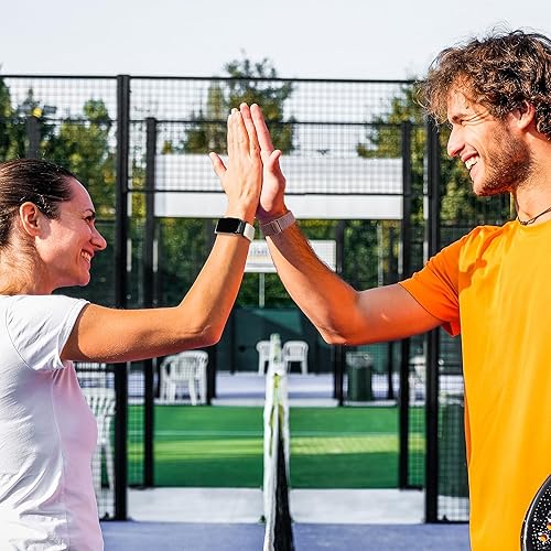 Miniatura 7 de Paquete de 2 bandas elásticas de nailon de 0.63 pulgadas compatibles con FITVII HM08MorePro HM08Amzhero-Runfit D26KALINCO Slim Fitness Tracker