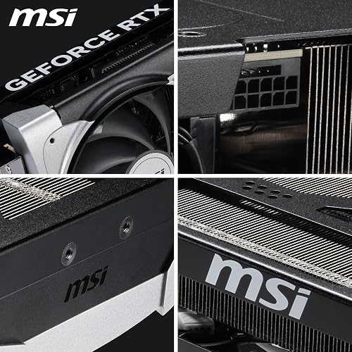 msi GeForce RTX™ 5070 12G VENTUS 3X OC Scheda Video – GDDR7, 28Gbps, PCIe 5.0, HDMI 2.1b, DP 2.1b, 6144 CUDA Cores, 192-bit, Torx FAN 5.0, Afterburner, Metal Backplate, 650W PSU raccomandato - 7