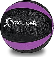 Vista 8 de ProsourceFit Weighted Medicine Ball for Full Body Workouts