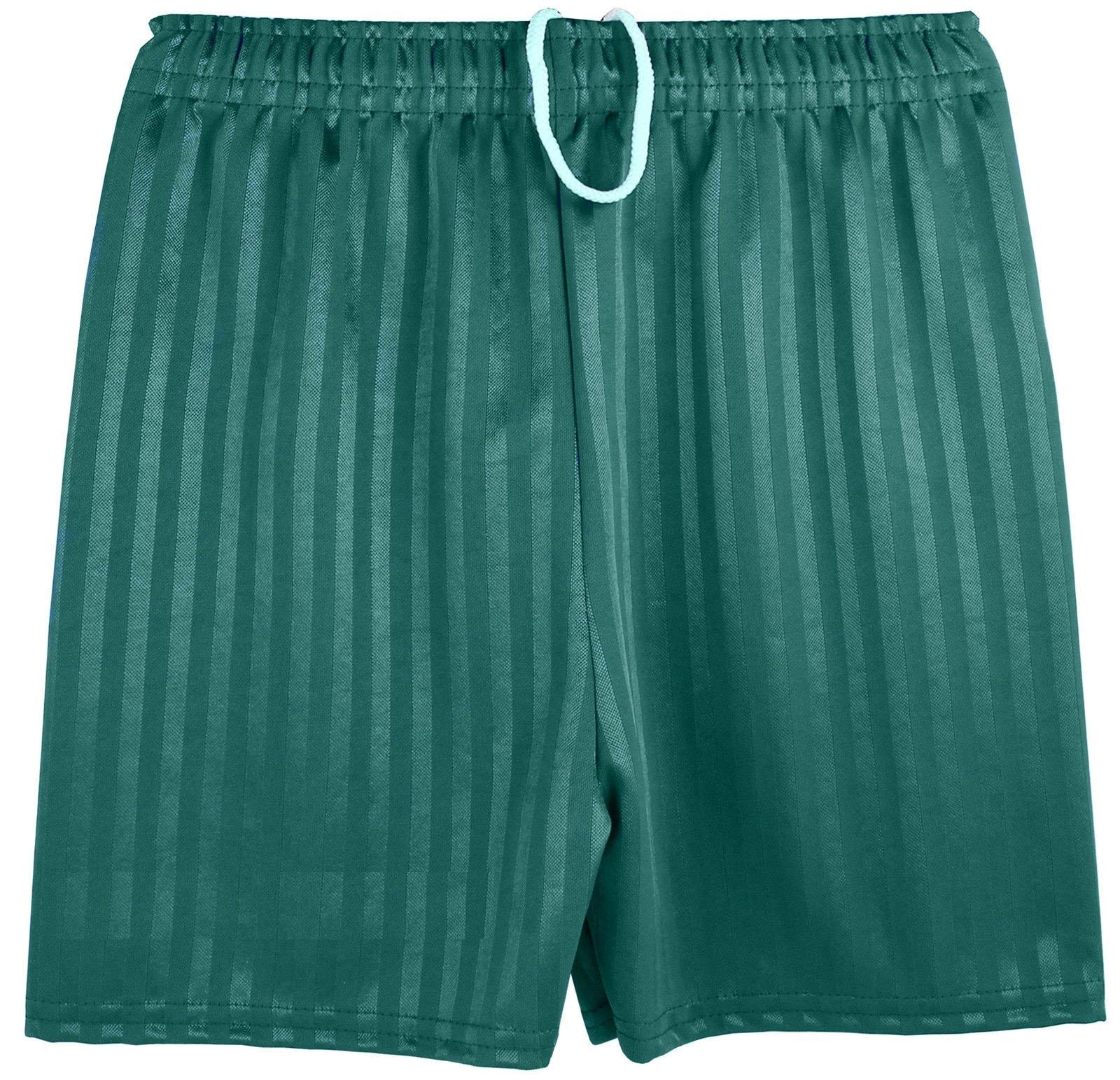 Unisex Kids & Adults PE Sports Shorts With Shadow Stripe - For School, Football, Gym & Casual Wear