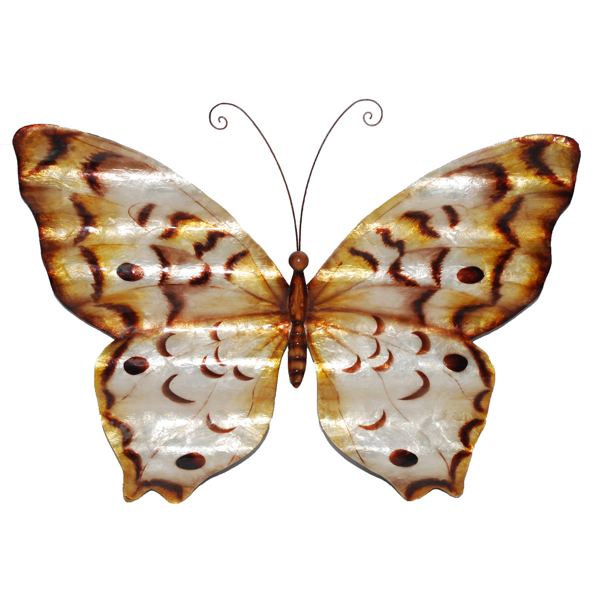 ESH Wall Butterfly in Copper with Ripples