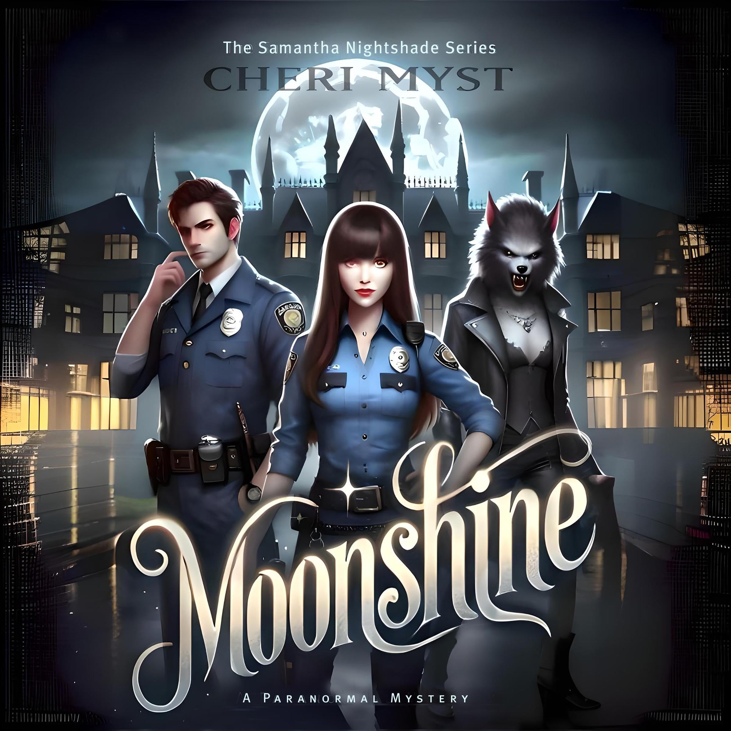 Cover art for Moonshine: The Samantha Nightshade Series, Book 2
