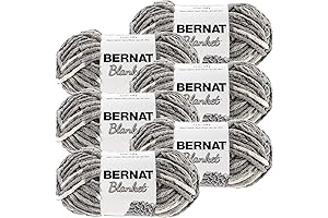 Bernat Blanket Yarn - 6/Pk - Silver Steel