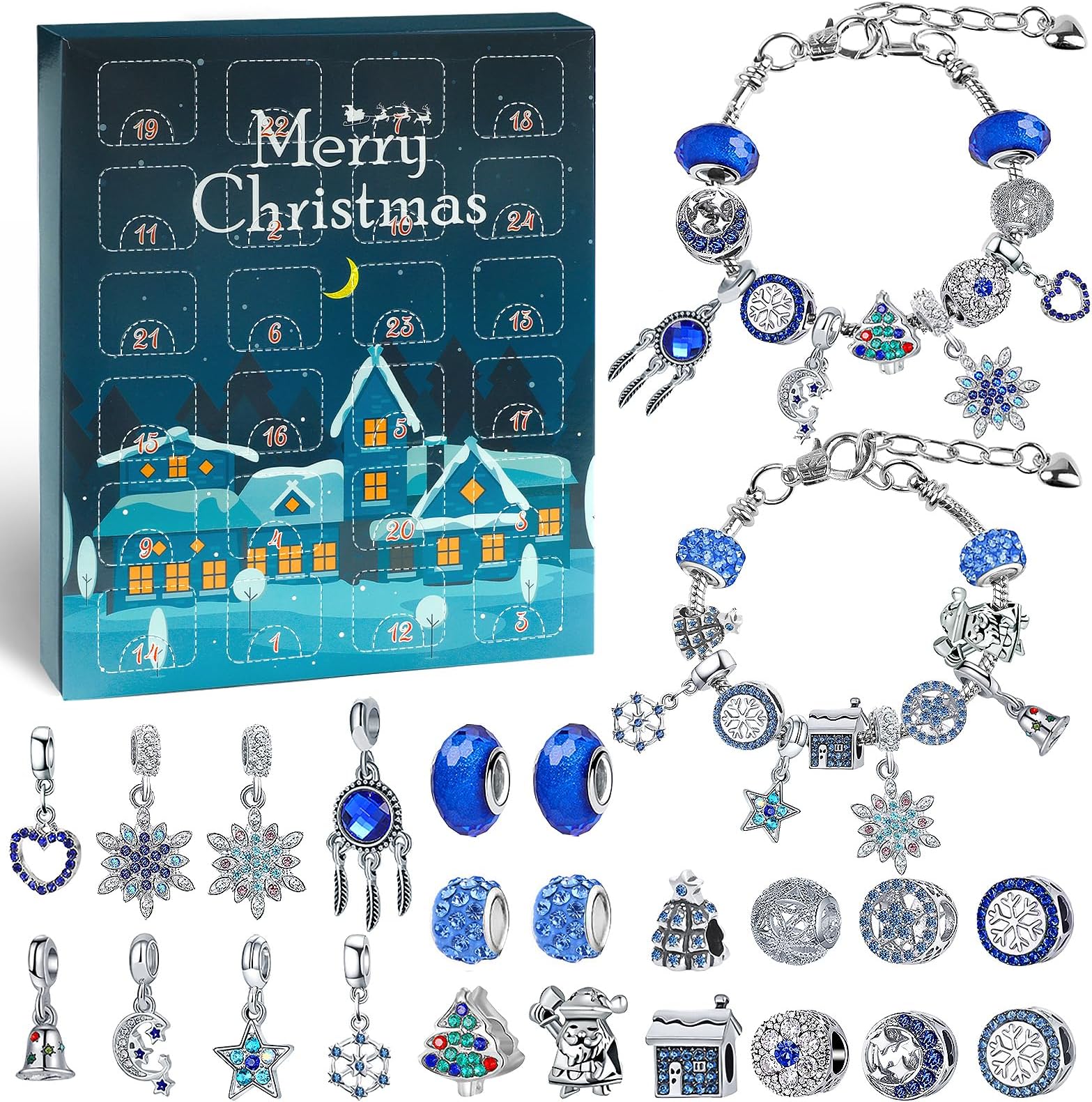 Raoclay Adventskalender 2023 Mädchen Kinder, DIY Adventskalender