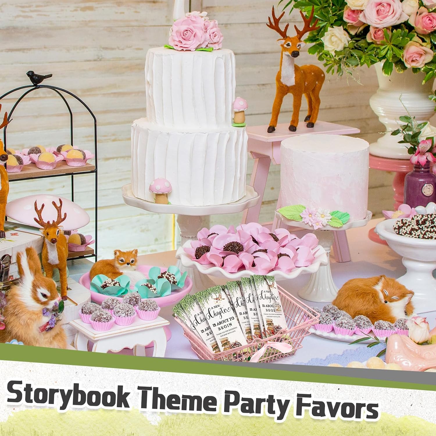 50 Sets a New Chapter Begins Baby Shower Favors for Guests Storybook Keychains with Bookmarks Book Themed Gifts for Baby Shower Prizes Birthday Party Souvenirs