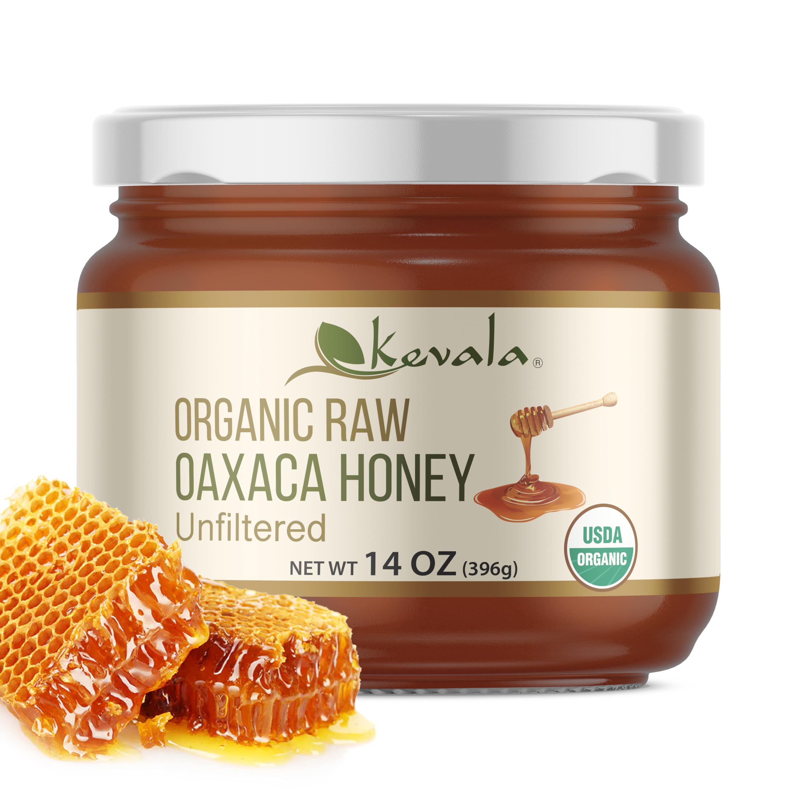 Amazon.com : Kevala Organic Raw Oaxaca Honey - Gluten Free Honey