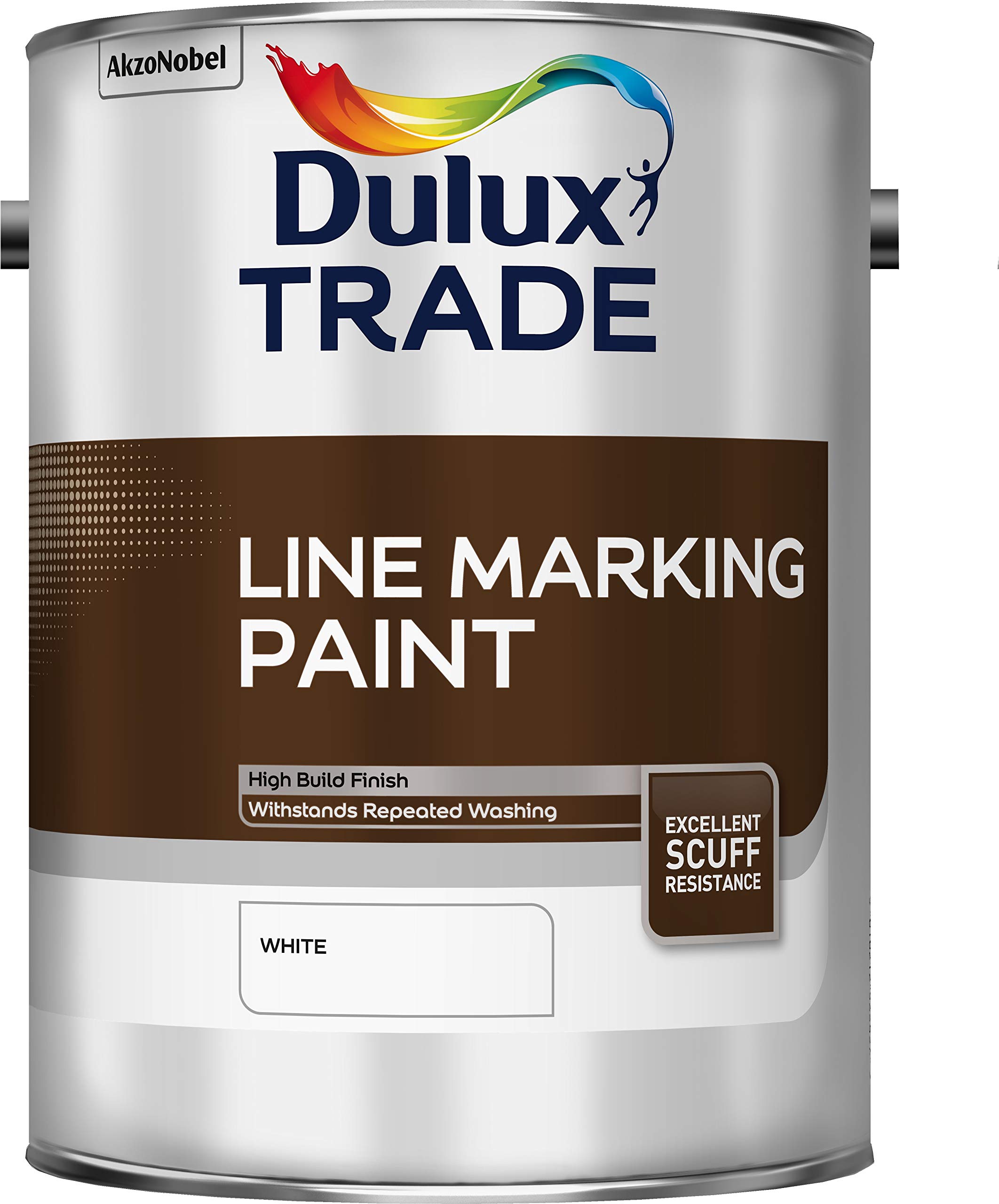Dulux Trade Unisex White Line Marking Paint 5L