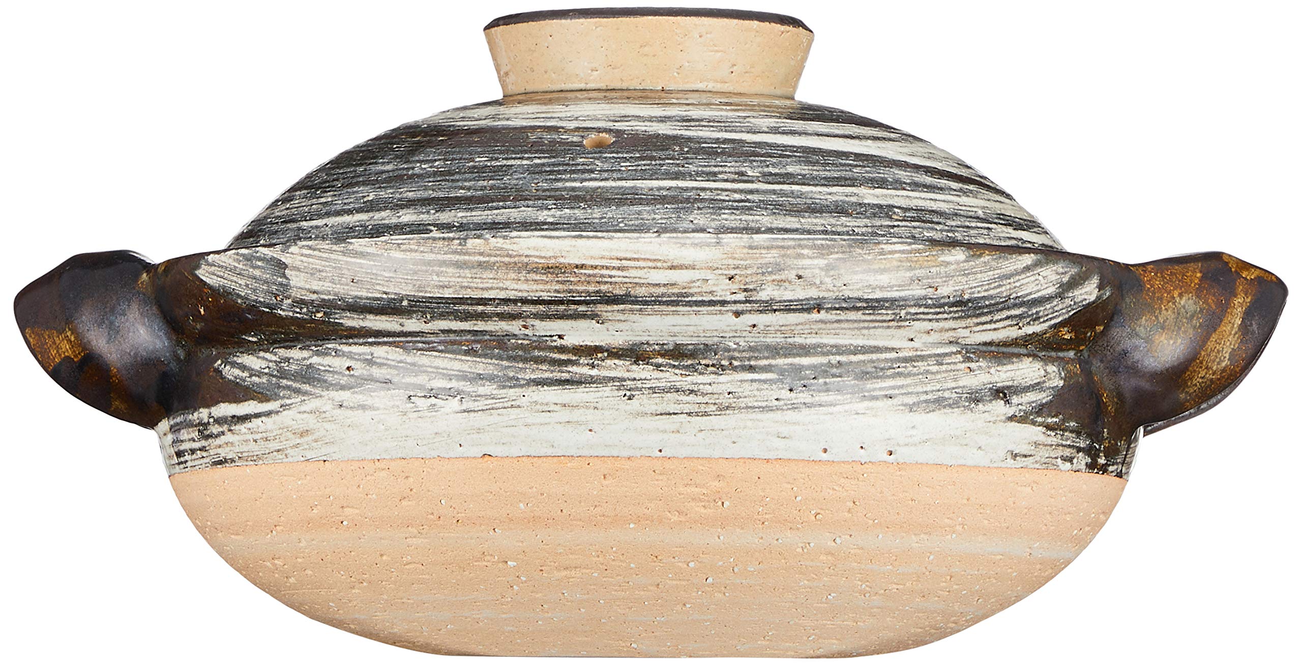 長谷園　伊賀土鍋 刷毛目　大小2つセット 伊賀土鍋 刷毛目 - 伊賀焼窯元 長谷園 公式通販