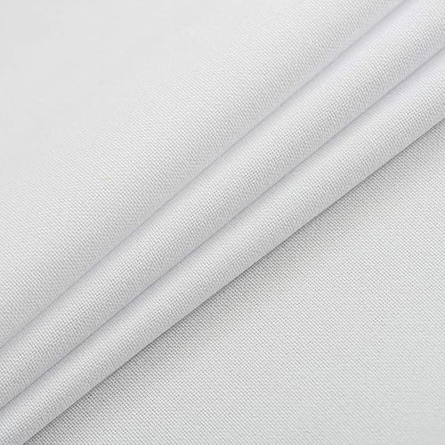 Miniatura 2 de UPOPO Cortinas blancas para cocina, 30 pulgadas de largo, privacidad de lino texturizado, cortinas cortas para baño, mini gabinete, caravana,