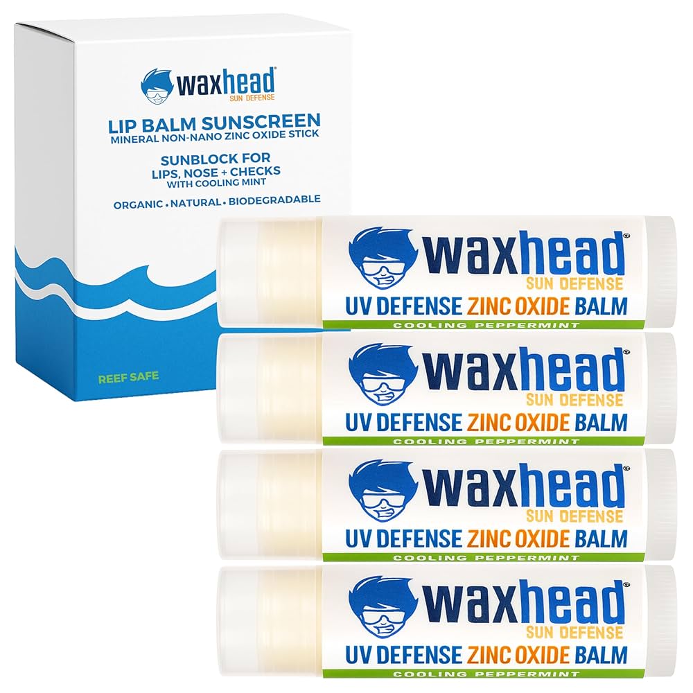 Amazon.com : Waxhead Lip Sunscreen with Zinc Oxide Lip Balm