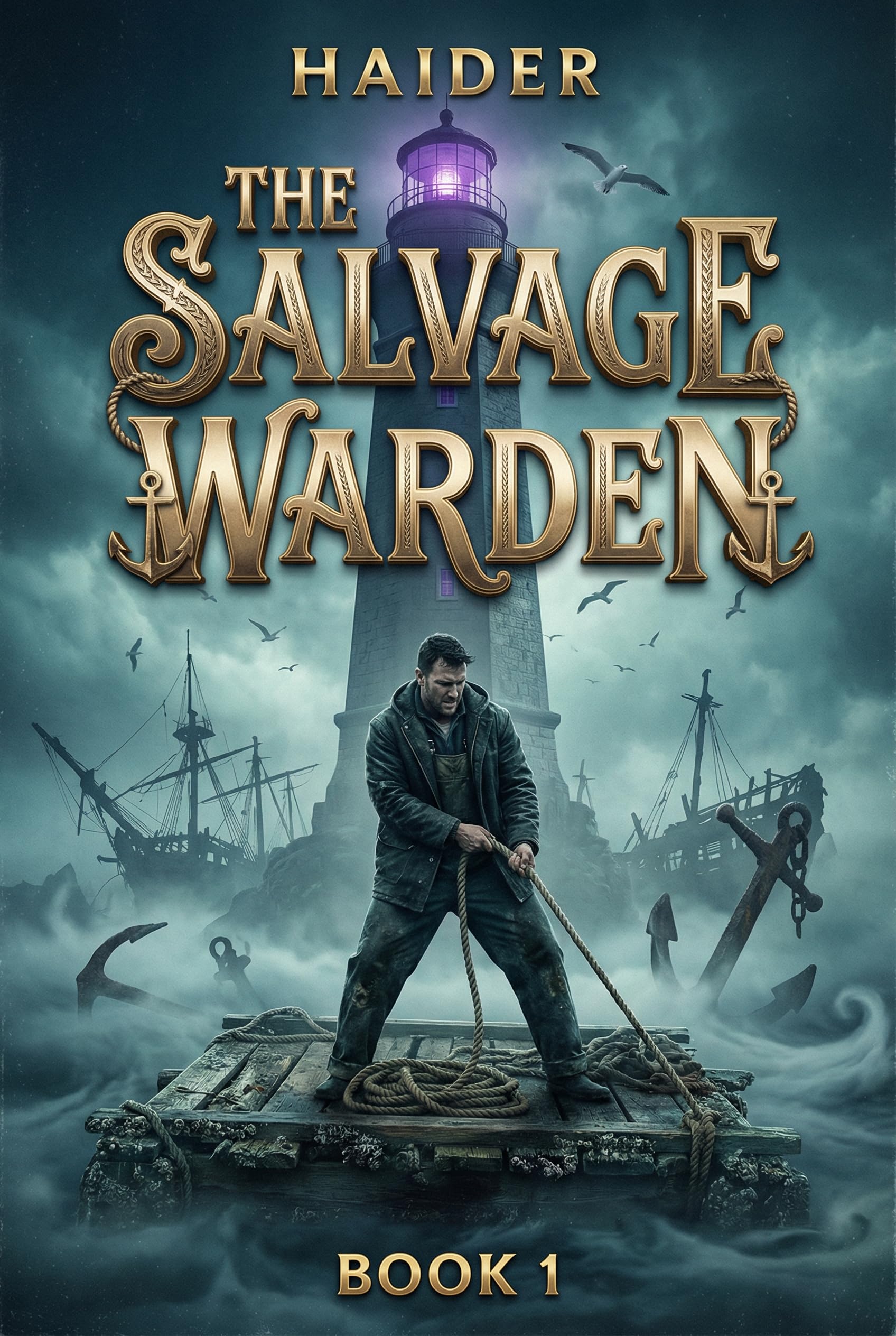 The Salvage Warden: A LitRPG Base-Building Slice of Life (The Warden's Tide Book 1)