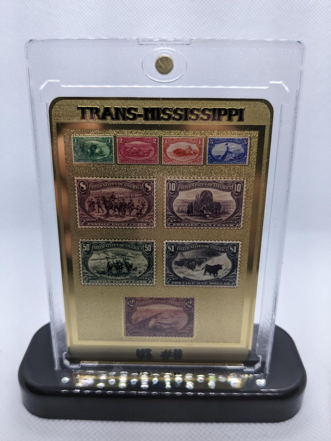 Trans-Mississippi - US #11 - Scott 285-291 - with Stand