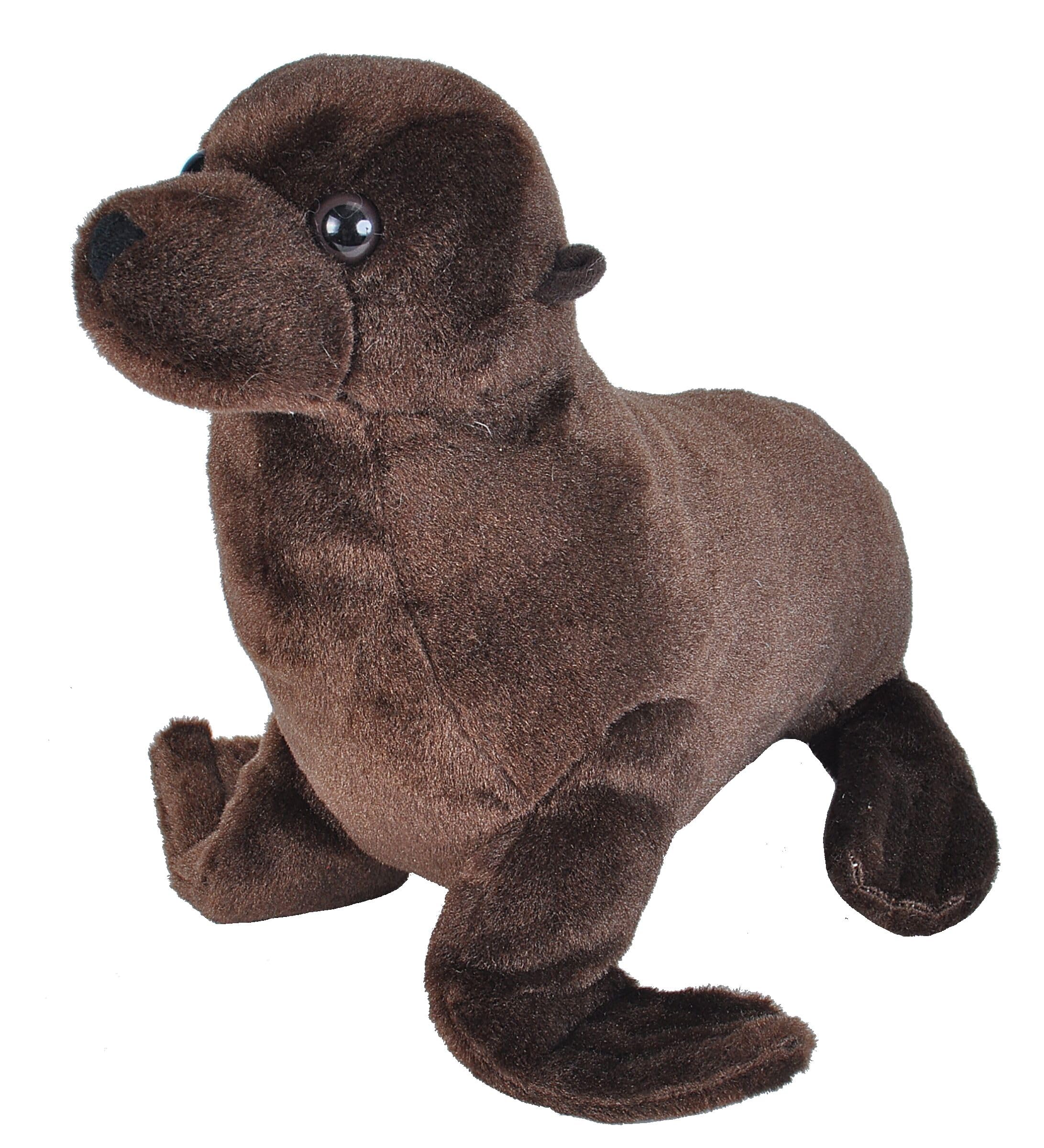 Wild Republic Cuddlekins Eco Mini Sea Lion, Stuffed Animal, 8 Inches, Plush Toy, Fill is Spun Recycled Water Bottles, Eco Friendly