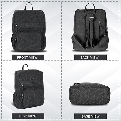 Vista 4 de ESTALON Leather Crossbody Bags for Women - Purses Women's Shoulder Sling Handbags