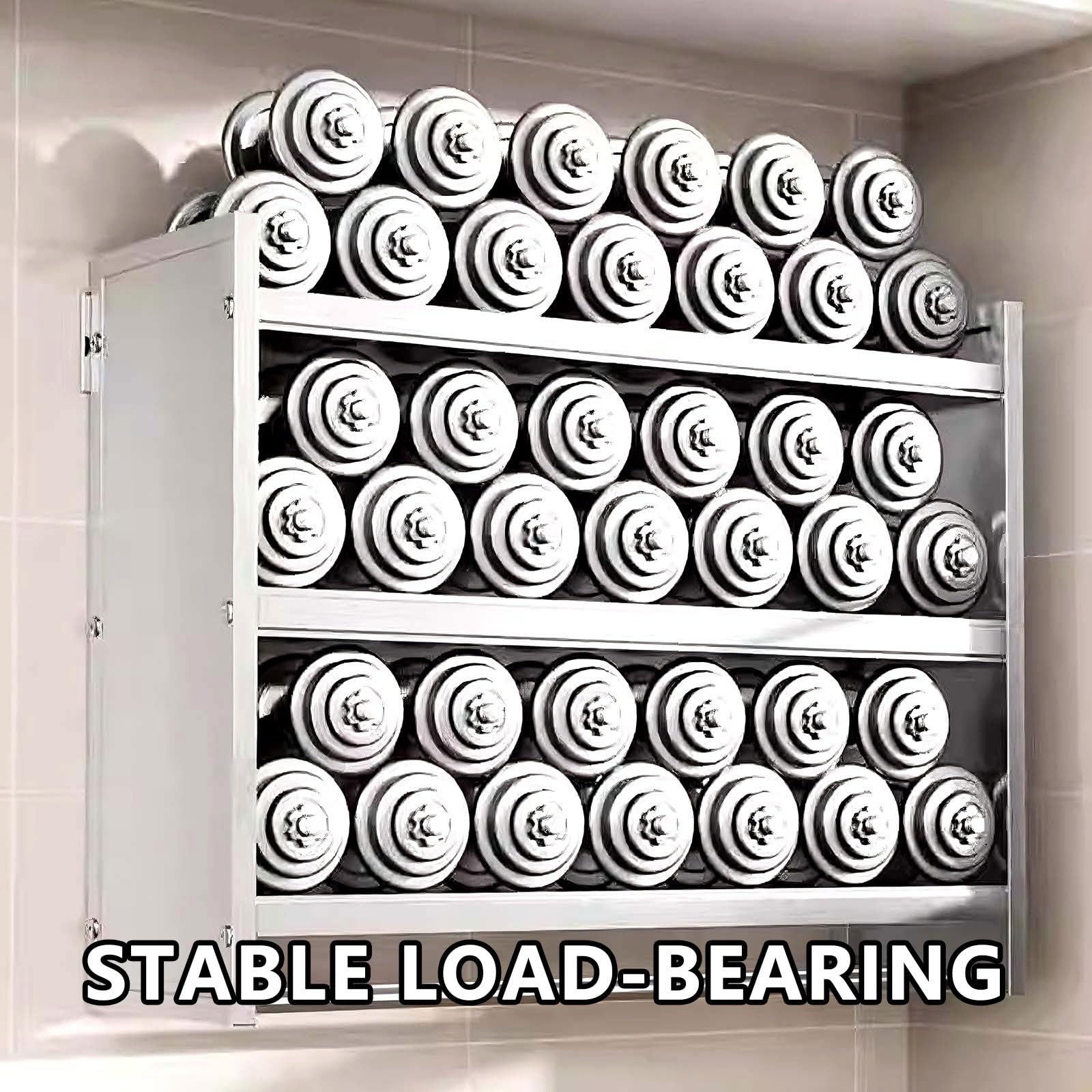 Armario de Pared Colgante de Acero Inoxidable para Cocina Baño Garaje con Puerta Corredera Semitransparente Barra para Colgar Varios Tamaños Disponibles(120 * 32 * 71cm)
