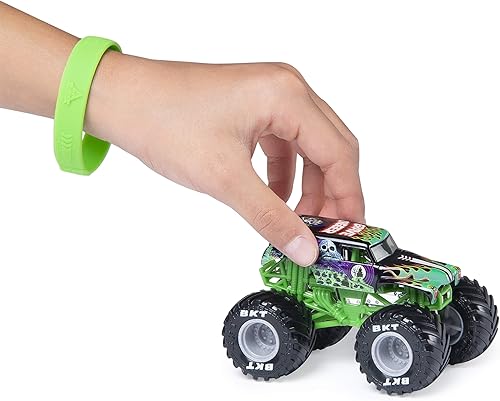 Miniatura 3 de Monster Jam 2020 Spin Master 164 camión monstruo fundido con pulsera Legacy Trucks Excavadora de tumbas