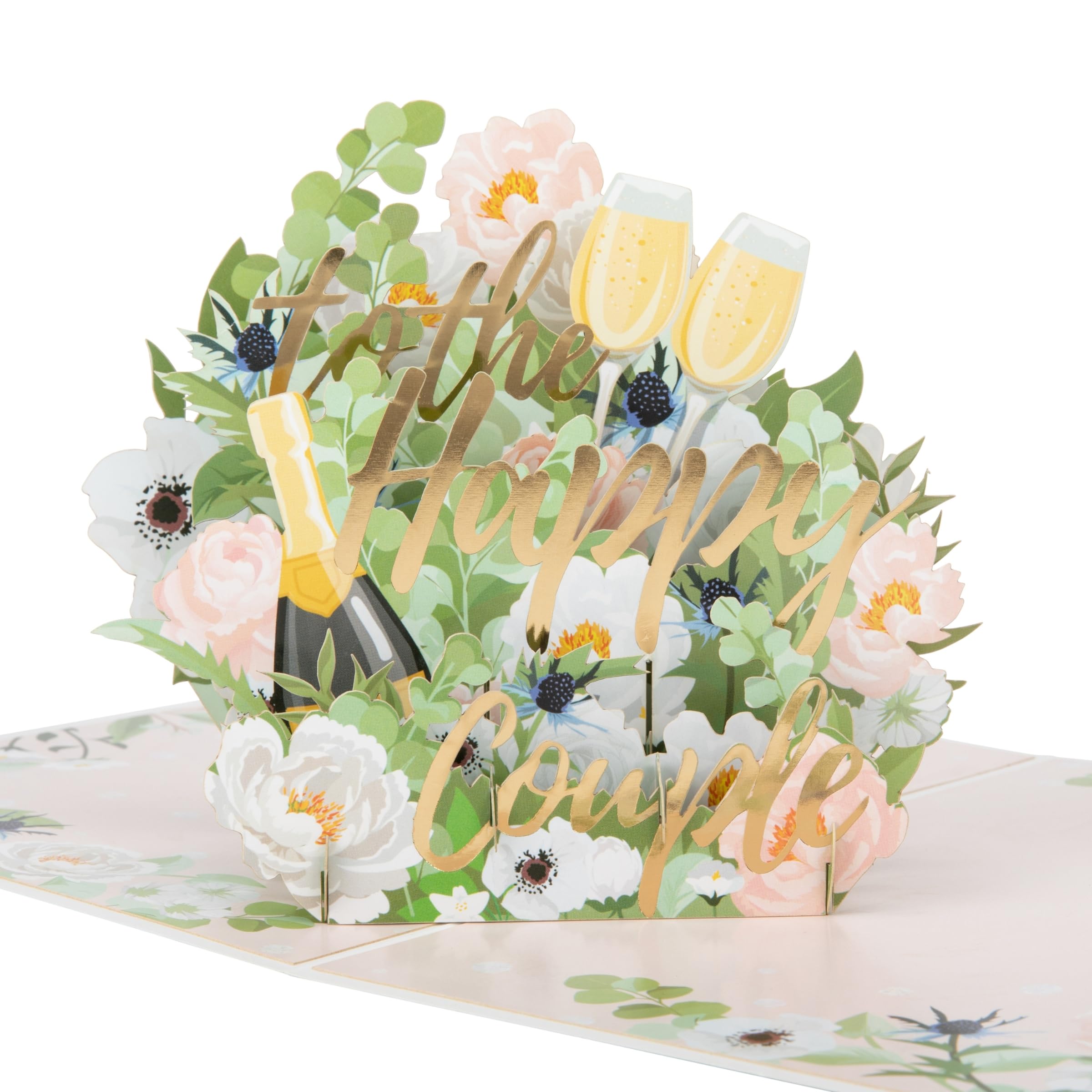 Cardology - Happy Couple Pop-Up Card, A5